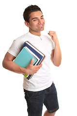 Image showing Happy University Student Acceptance