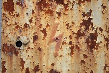 Image showing corrosion background