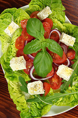 Image showing Fresh salad