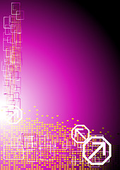 Image showing Bright abstract background