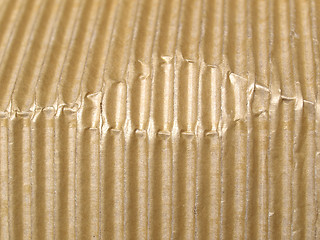 Image showing Corrugated cardboard