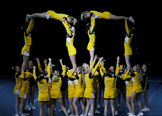 Image showing Cheerleading Championship of Finland 2010