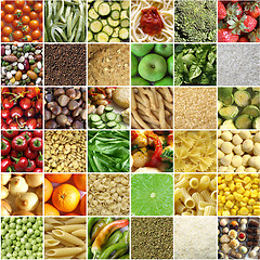 Image showing Food collage