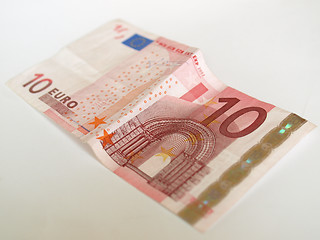 Image showing Euro note