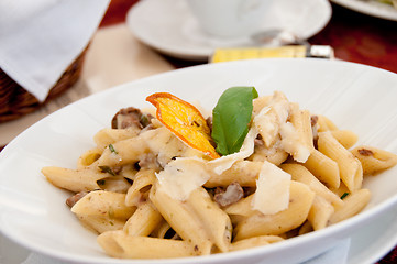 Image showing Pasta with parmesan