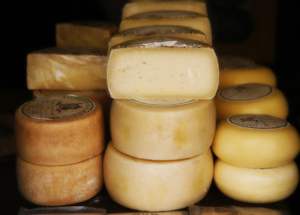 Image showing Cheese for sale