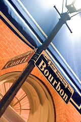 Image showing Rue Bourbon