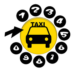 Image showing Taxi Service