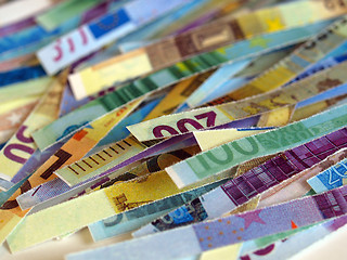 Image showing Euro note