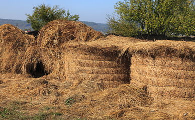 Image showing Haystacks