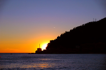 Image showing Sunset