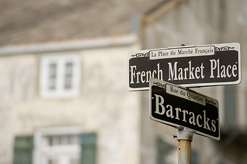 Image showing French Market Place