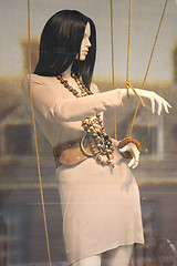 Image showing Puppet on a string