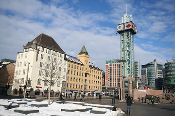 Image showing Jernbanetorget in Oslo