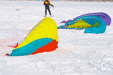 Image showing Parking kites