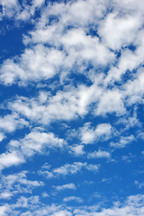 Image showing Cloudscape  - only sky and clouds