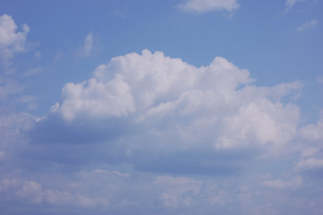 Image showing beautiful summer sky