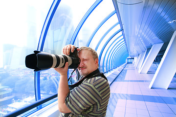 Image showing photographer