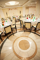 Image showing restaurant interior