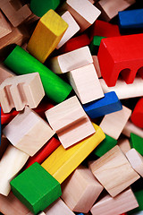 Image showing wooden blocks