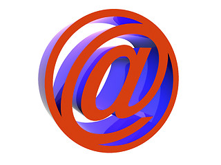 Image showing email icon