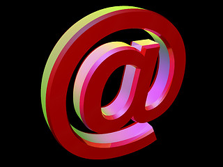 Image showing email icon