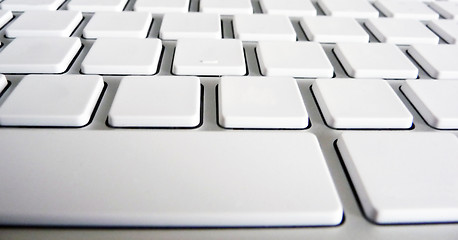 Image showing Blank keyboard