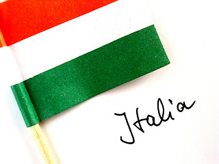 Image showing Italia