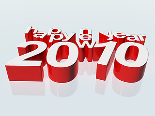 Image showing Happy New Year 2010