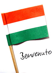 Image showing benvenuto