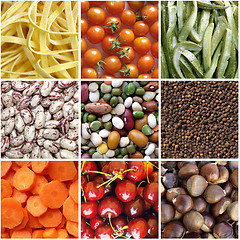 Image showing Food collage