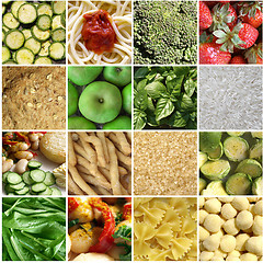 Image showing Food collage