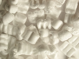 Image showing Expanded polystyrene beads