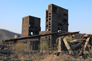 Image showing Industrial ruins