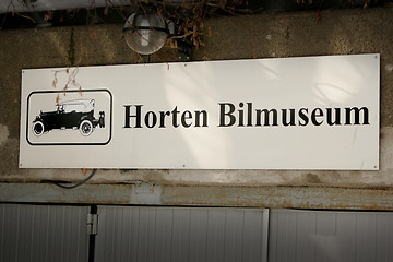 Image showing Horten car museum