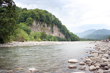 Image showing mountain river