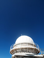 Image showing Telescope dome observatory