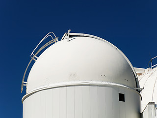 Image showing Telescope dome observatory