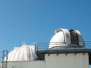 Image showing Telescope dome observatory