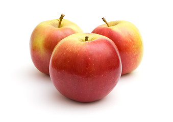 Image showing Three apples