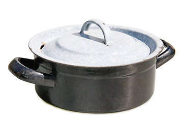 Image showing Old sauce pan