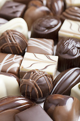 Image showing Close-up of high quality chocolate