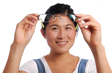 Image showing Happy with lenses