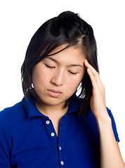 Image showing Migraine girl