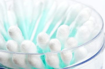 Image showing Cotton buds