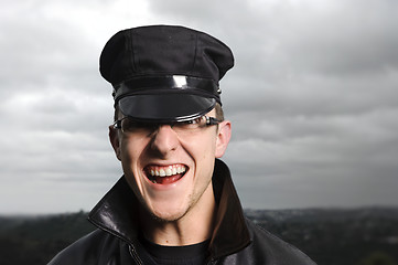 Image showing Happy officer