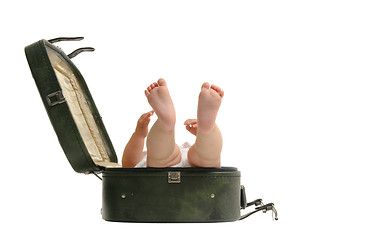 Image showing Luggage baby