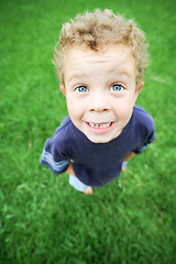 Image showing Happy in the park