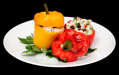 Image showing Delicious vegetarian