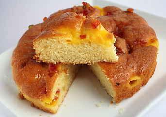 Image showing Italian style sponge cake